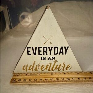 Inspirational Triangle Sign